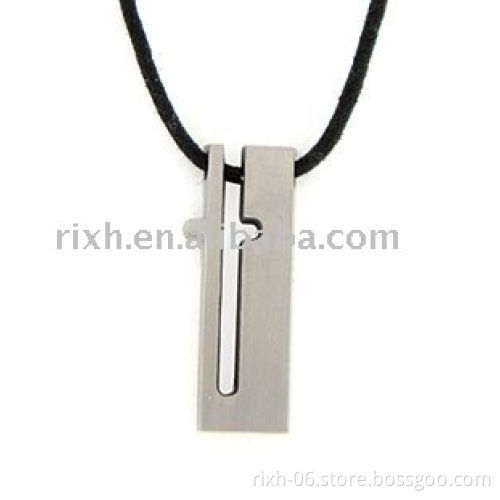 fashion pure titanium Pendant,titanium metal gifts
